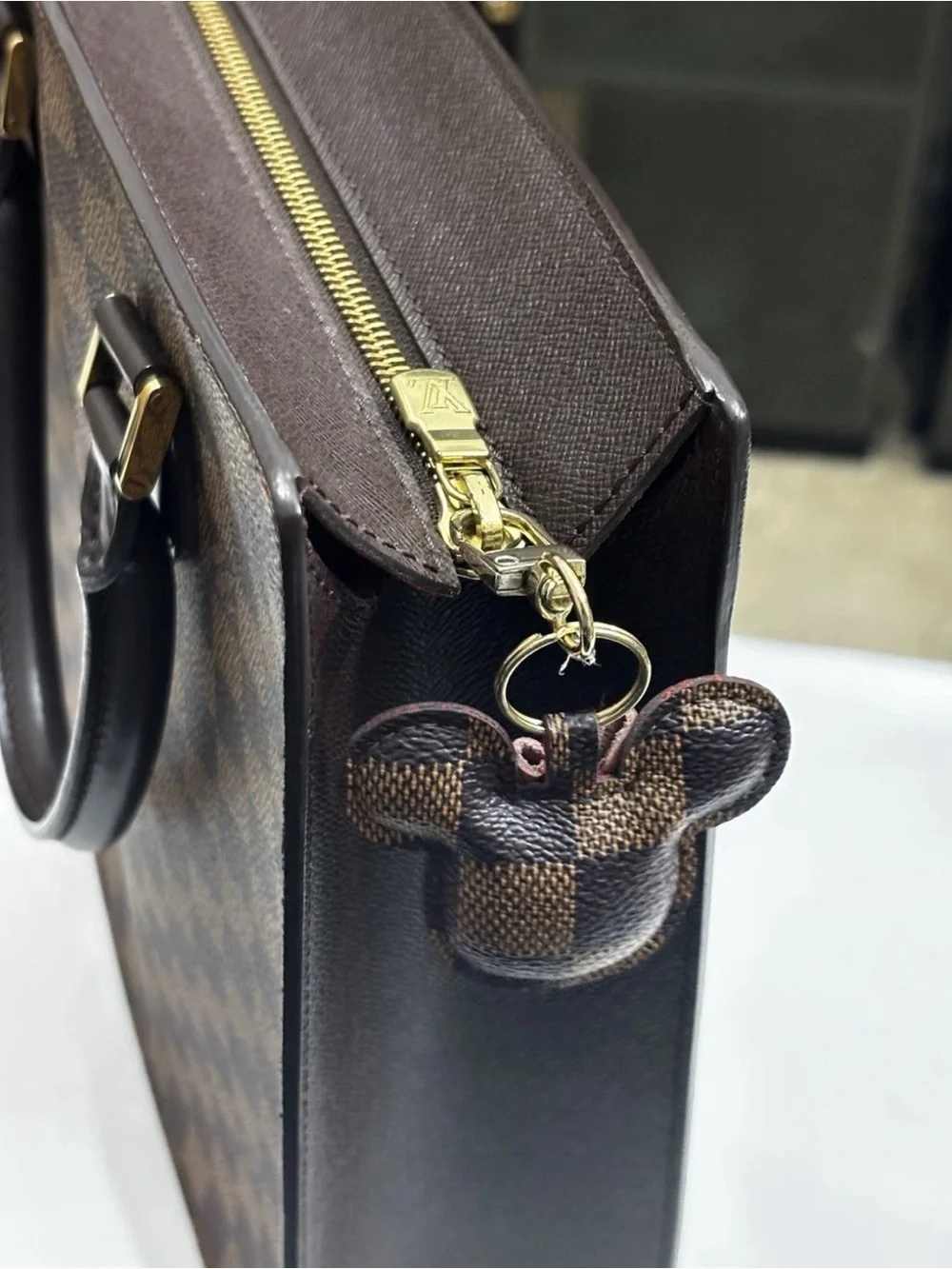 Louis Vuitton Venice Tote Bag PM Brown Canvas..COA Included ..See Photo’s.